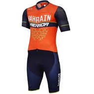 2017 BAHRAIN MERIDA Skinsuits Bodysuit Summer Cycling Jersey Sets MTB Bike Bicycle Clothing MTB Mail