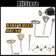 ALi Brass Wire Stainless Steel Wire Wheel Brush Electric Brushes Cup Rust Grinder Rotary Mata Polish