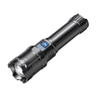 Smiling Shark 微笑鯊SD-7138 超亮長距離雷射手電筒-黑色 | USB充電 | 4種模式