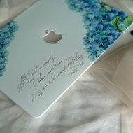 【客製化禮物】 電腦保護殼 筆電 MacBook Pro/Air 13 繡球