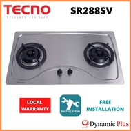 Tecno SR288SV 2 Burner Stainless Steel Built In Hob 86cm *FREE INSTALL