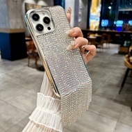 Rhinestone tassel Huawei P80ultra mobile phone case mate70 luxury水钻流苏华为P80ultra手机壳mate70奢华50/60Nova1