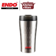 ENDO 400ml Double Stainless Steel Vacuum Insulated Thermal Mug [CX-3012] / Thermal Vacuum Flask / Water Bottle