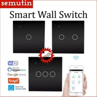 DISC PRICE - Smart Wall Switch Black WIFI Touch Wall Switch/ IoT Touch/