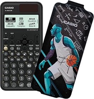 Casio FX-991CW (Model 2023) Scientific Calculator, 540 Functions with Cover Design "Basket"