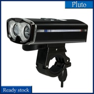 NEW 1500 Lumens Bike Headlight With 5 Lighting Modes Ultra Bright LED Rechargeable Bike Lights, Multi-Function