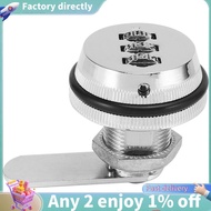 Alloy Code Combination Cam lock Keyless Post Mail Box Cabinet RV 3 Dial silver