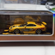 YM Model 1: 64 Toyota Supra Speed and Passion Limited Edition Resin Static Car Model