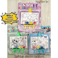 Educational toys Painting board set for children with stand EASEL coloring watercolor