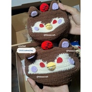 [FAIWACRAFT] makeup bag pouch, can be customized makeup organizer cosmetic pouch