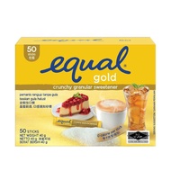 Equal Sweetner Gold, 50 Sachets s Sugar For Diabetes