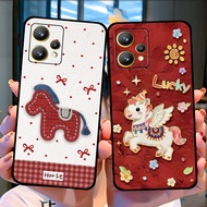 Case for Realme 9 4G/ 9i/ 9 Pro/ 9 Pro+ Lucky Horse Pattern, Lucky Horse 2026