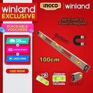 Ingco by Winland Spirit Bar Level w/ Powerful Magnets 100 cm HSL38100M ING-HT