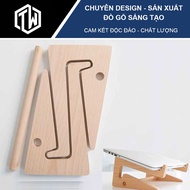 TiTiWood LS04 Wooden Laptop Shelf with high-end 2-tier design
