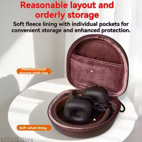 Shock‑Resistant Hard EVA Travel Storage Carrying Case For Marshall Major III IV V Major 3 4 5 Genera