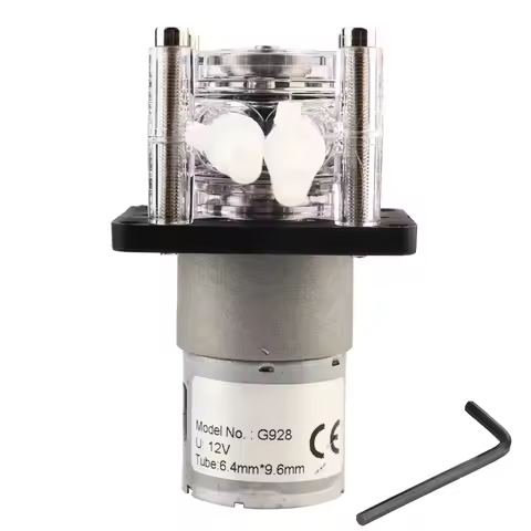 12V Peristaltic Pump Aquarium Peristaltic Pump DC 12V High Stream Peristaltic Pump Tube Vacuum for A