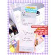 9 Wishes Hydra Skin Ampule Moisturizing Serum Properties