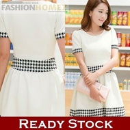🛒 READY STOCK 🛒Fashionhomez 4363 Stitching Dress