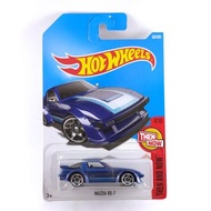 Hotwheels Mazda Rx-7 Blue Hot Wheels