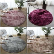 Z3 Round Fur Carpet Rasfur Fur Carpet/ Mini Carpet Round Carpet/