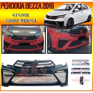 PERODUA BEZZA 2016-2019 GT BUMPER WITH LED DAYLIGHT (GT STYLE) FRONT BUMPER FOR BEZZA GT BUMPER DEPA