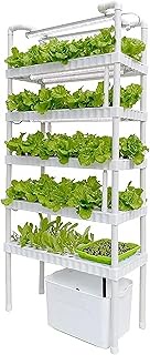 Hydroponic Growing Kits Hydroponics Multi Level Growing Systems,5 Layers Indoor Vertical Vegetable Growing System Rack For Leafy Vegetables ，Herb Garden Germination Kit