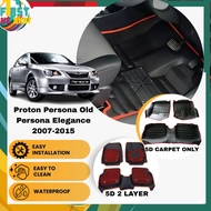 Proton Persona Old Persona Elegance 2007-2015 5D Carpet Car Mat Floor Mat OEM Carpet Car Floormat