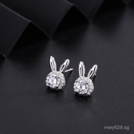 Girlish Heart Difeng Earrings Korean Style Earrings Rabbit Temperament Fresh Cute Stud Earrings Stud
