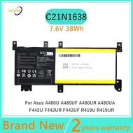 Laptop Battery for Asus A480U A480UF A480UR A480UA F442U F442UR F442UF R419U R419UR C21N1638