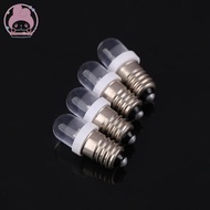 thewoodfamer 5Pcs E10 Led Bulb E10 DC 3V 6V 12V 24V Instrument Bulb E10 Indicator Bulb Old Fashioned