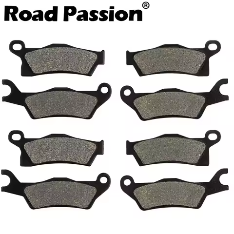 Road Passion Motorcycle Front and Rear Brake Pads for Can AM Renegade 500 800 800R 1000 STD EFI XXC 