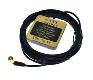 【Must-Have Style】 Gnss Antenna External Car Gps Glonass Sma Bnc Tnc Fakra Mcx Mmcx Magnetic 3m Cable Abs For Car Navigation Camera Player