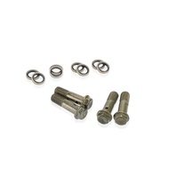 4 Pcs/lot Motorcycle Hydraulic Brake Hollow Screw M10 X 1.25 Double Banjo Bolt For Hydraulic Brake H