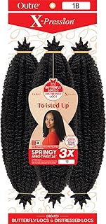 Outre X-Pression Synthetic Braid - 3X SPRINGY AFRO TWIST 16 (2T99J/350)
