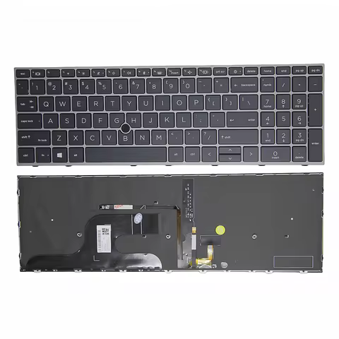 100%New US/France/Spain For HP Elitebook Zbook Fury 15 G7 Zbook 15 G8 Zbook Firefly 15 G7 15 G8 Back