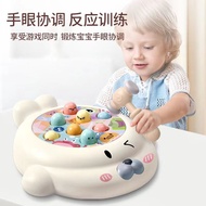 Children's Electric Whack-A-Mole Toy Infant Educational Music Light Baby Early Learning Desktop Game