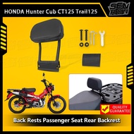 For HONDA Hunter Cub CT125 2024 Trail 125 2024 2021 2022 2023 Motorcycle Back Rests Passenger Seat R