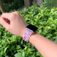 粉白紫丁香色 - 眼鏡膠錶帶 (Apple Watch適用)