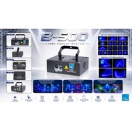 Laser Display System 400mW | DMX512 Stage Laser Light | 12 Channel DJ Lights B-500