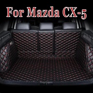 For Mazda Cx-5 Cx5 Cx 5 Kf 2017 2018 2019 2025 2025 2025 Leather Rear Trunk Mat Liner Floor Tray Car