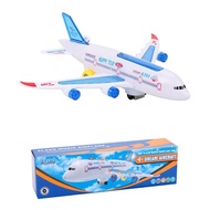 Airbus Airbus A380 Luminous Electric Universal Aircraft Children's Toy Aircraft Model Assembly Toy