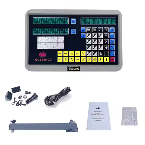 HXX Dro 2 Axis 3 Axis Dro Digital Readout Display TTL fro Linera Scale for Lathe Milling CNC Boring 