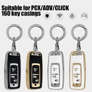 Motorbike Key Cover Anti-Scratch Electroplated Key Sleeve Durable Case