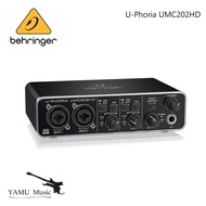 Behringer UPhoria UMC202HD Audiophile 2x2 24Bit / 192 kHz USB Audio Interface with das c Preamplifie