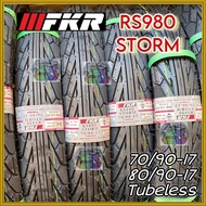 70/90-17 80/90-17 RS980 Tubeless Tayar Tyre FKR BUNGA Sport Rain