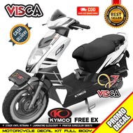 Decal Kymco Free Ex Full Body Stiker Kymco Free Ex Full Body Kymco Free Ex Hayabusa