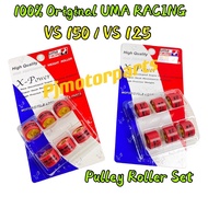 Suzuki VS125 VS150 VS 125 VS 150 (100% Original Uma Racing) 11G 12G (6pcs/1Set) Racing Pulley Roller