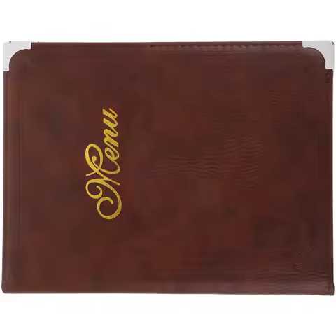 Exquisite Restaurant Menu Book Sturdy Materials Easy to Use Menu List Folder Creative Delicate Art D