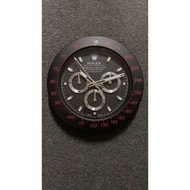 rolex Wall Clock Daytona PVD Case Battery