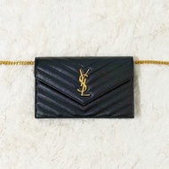 Saint Laurent YSL WOC 魚子醬 19cm 黑金